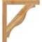 Ekena Millwork Funston Block Rough Sawn Bracket, Western Red Cedar, 4"W x 34"D x 38"H BKT04X34X38FST05RWR - alternate 4